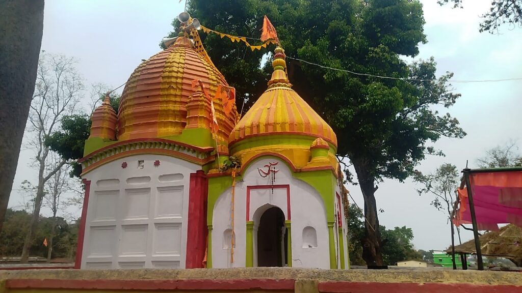 राधा कृष्ण मंदिर का वार्षिक उत्सव के अवसर पर निकाली गई भव्य कलश यात्रा