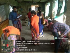 आजीविका चीक्स हार्डनिंग सेंटर द्वारा 350 बतख चूजा का किया गया वितरण