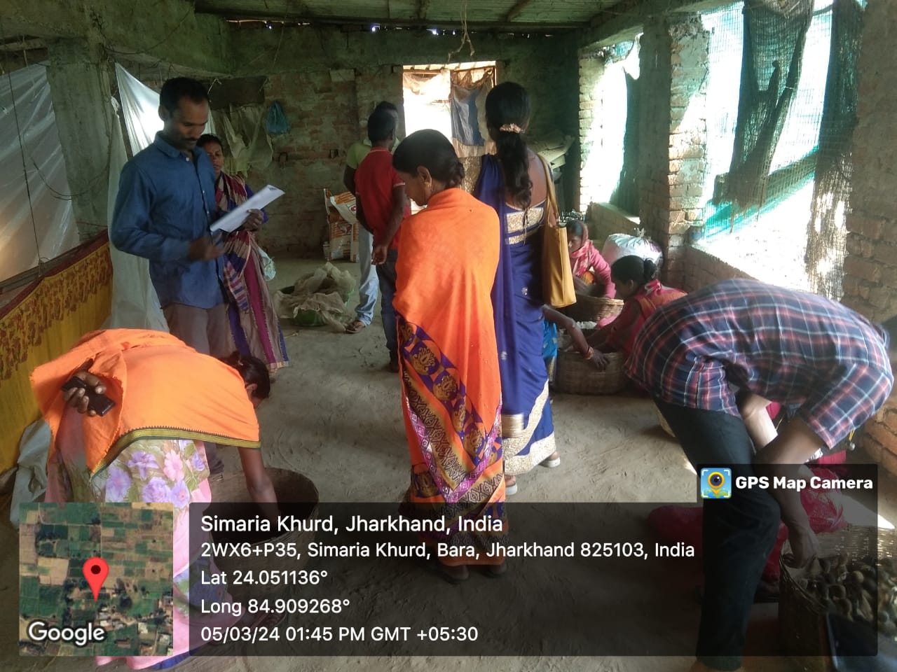आजीविका चीक्स हार्डनिंग सेंटर द्वारा 350 बतख चूजा का किया गया वितरण