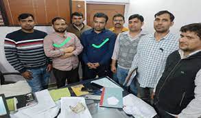 (जयपुर)भरतपुर में दो पटवारी 50 हजार रुपए की रिश्वत लेते रंगे हाथों गिरफ्तार