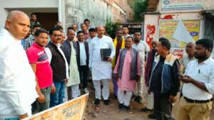 के0 एन0 त्रिपाठी ने अपनी कार्यकर्ताओं के साथ बूथ मजबूत करने को लेकर की समीक्षा बैठक