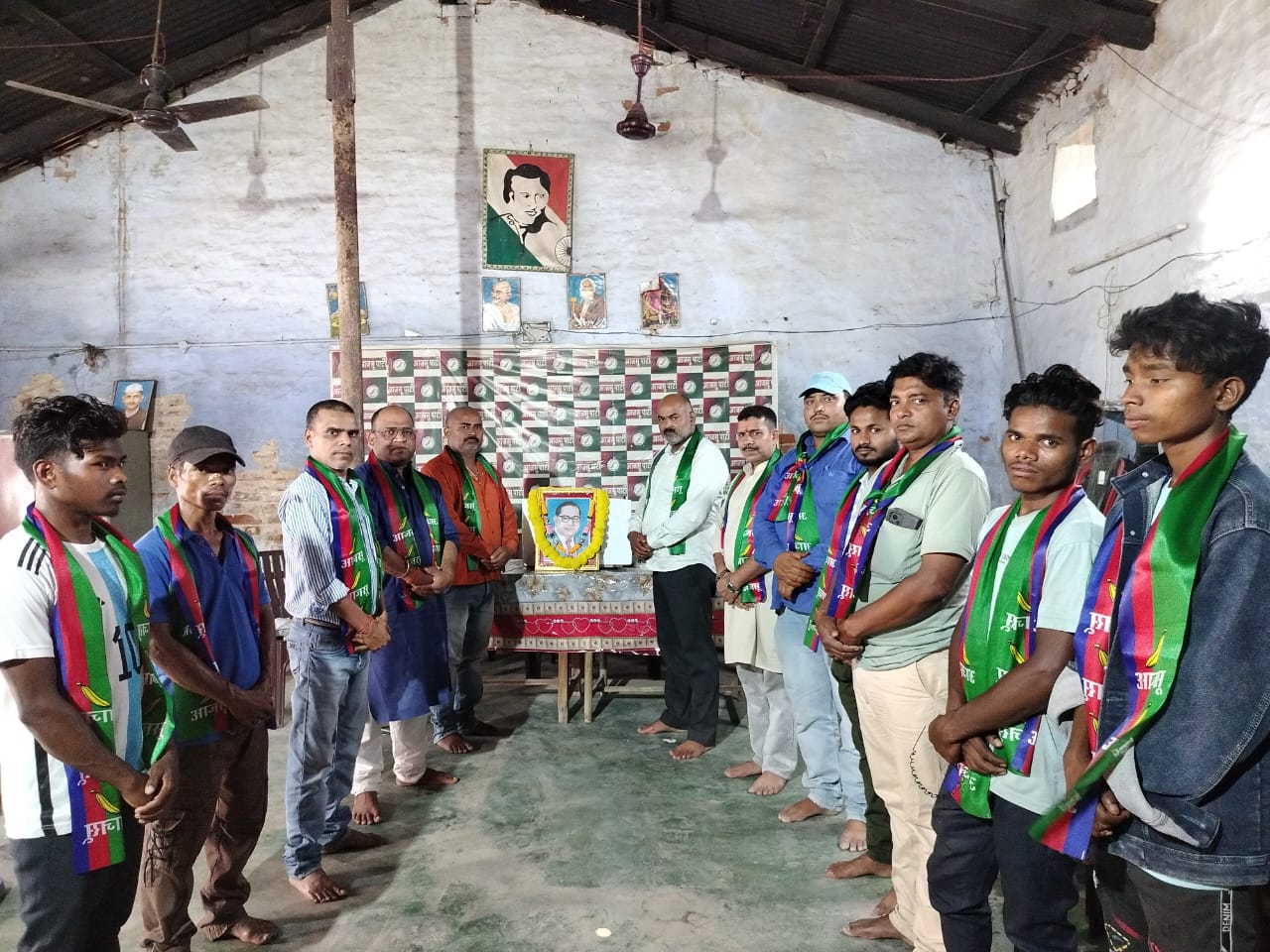 आजसू कार्यालय मे मनाई गई डॉ भीमराव अम्बेडकर जयंती