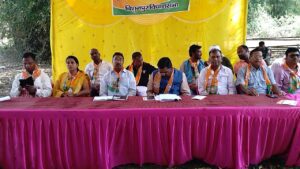 भाजपा विधानसभा स्तरीय सांगठनिक बैठक में शामिल हुए :लोकसभा के प्रत्याशी समीर उराँव