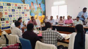 बोरियो पहुंचे मुख्य निर्वाचन पदाधिकारी रवि कुमार