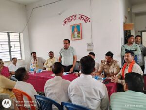 रामनवमी एवं ईद पर्व को लेकर शांति समिति की बैठक संपन्न,असामाजिक तत्वों पर प्रशासन की रहेगी पैनी नजर