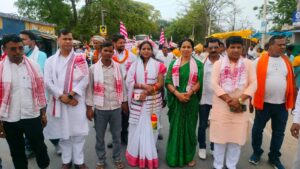 सरना समाज के लोगों द्वारा प्राकृतिक की पूजा,सरहुल पर्व बड़े ही उत्साह पूर्वक मनाया गया