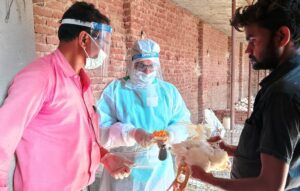 मनिका में बर्ड फ्लू को लेकर चौकसी, जांच के लिए लिया नमूना