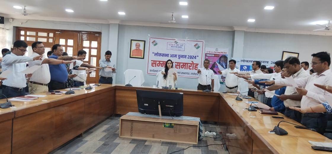 विश्व तंबाकू निषेध दिवस पर तंबाकू का सेवन नहीं करने को लेकर दिलाई गई शपथ