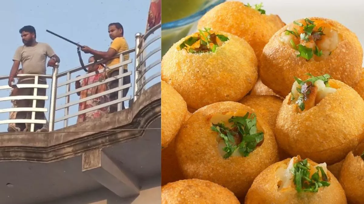 गोलगप्पे खाने को लेकर हुई ताबड़तोड़ फायरिंग,13 लोग घायल