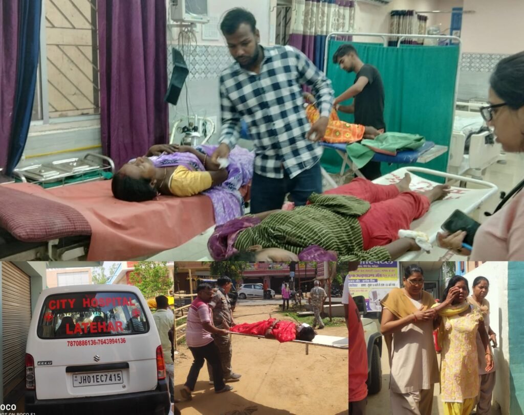 सड़क दुर्घटना में चालक समेत 5 महिलाएं घायल, सिटी हॉस्टिपल ने नहीं दी एंबुलेंस सड़क दुर्घटना में चालक समेत 5 महिलाएं घायल, सिटी हॉस्टिपल ने नहीं दी एंबुलेंस