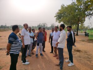 पूर्व मंत्री के एन त्रिपाठी ने किया डाल्टनगंज विधानसभा क्षेत्र के मेदनीनगर नगर निगम इलाके का दौरा