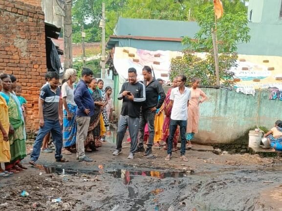समस्या का स्थाई समाधान नहीं हुआ तो कर दूंगा पुराना पुरुलिया रोड जाम : विकास सिंह