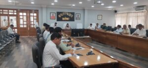 जिला स्तरीय खनन टास्क फोर्स की बैठक संपन्नअवैध खनन और परिवहन के ख़िलाफ सख़्त एक्शन लेने का उपायुक्त ने दिया निर्देश