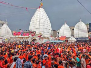 सावन के पहले दिन देवघर में डेढ़ लाख कांवरिए करेंगे पूजा