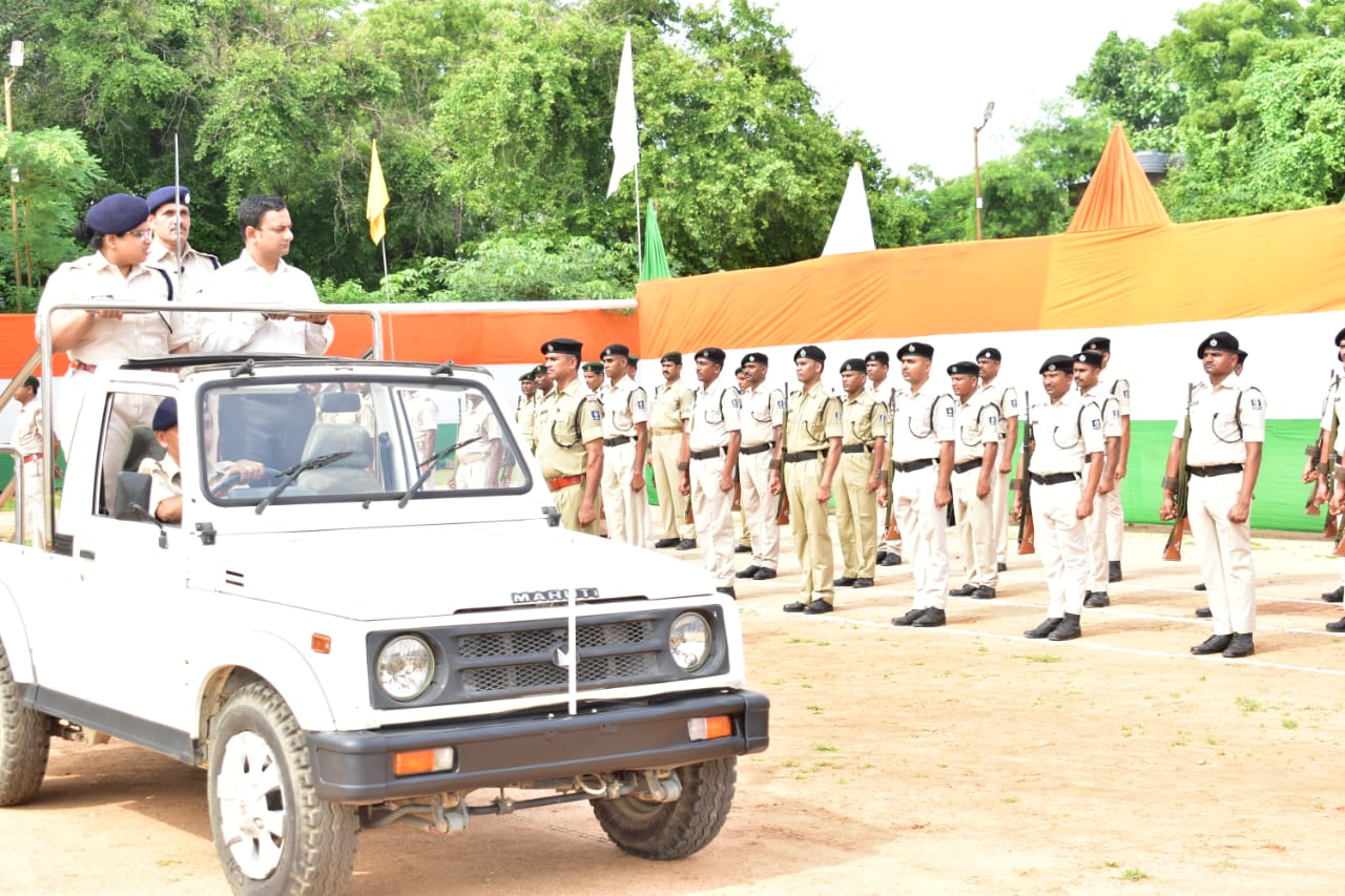 स्वतंत्रता दिवस को लेकर सभी तैयारी पूर्ण,पुलिस लाइन स्टेडियम में होगा मुख्य समारोह