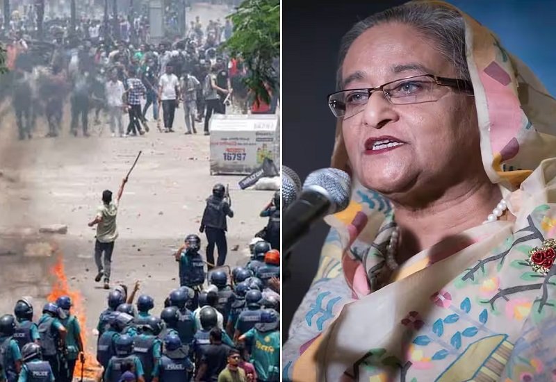 बांग्लादेश में तख्तापलट के बाद गाजियाबाद के हिंडन एयरबेस पर उतरा शेख हसीना का विमान, भारत से लंदन रवाना होने के आसार