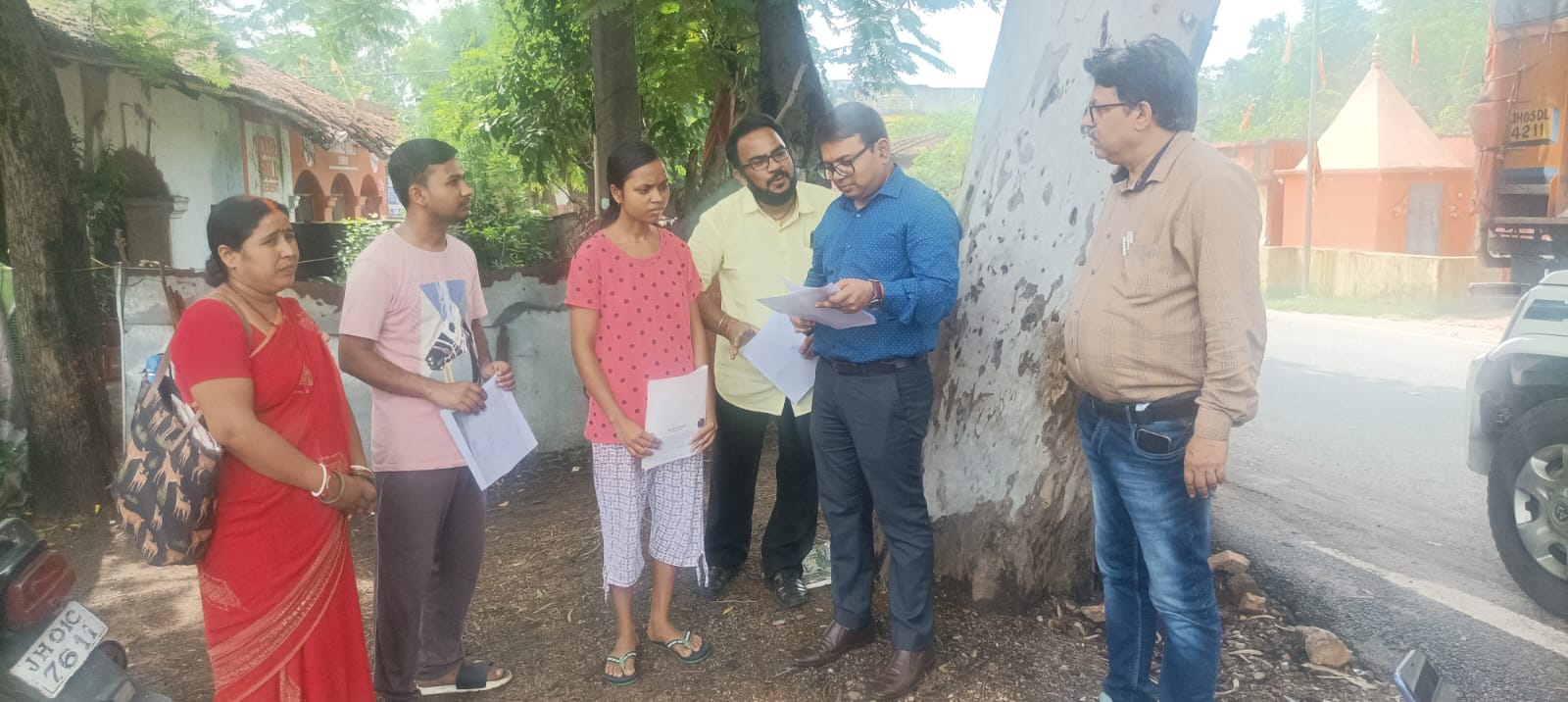 मतदाता सूची से संबंधित कार्यों का अनुमंडल पदाधिकारी ने लिए जायजा