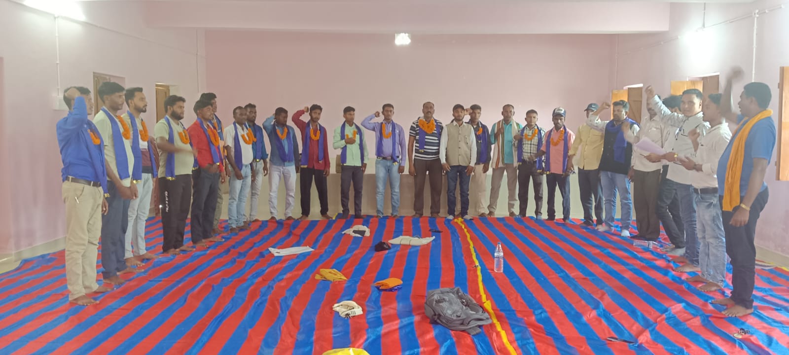 मनिका में भीम आर्मी का प्रखंड स्तरीय कमेटी का किया गया विस्तार