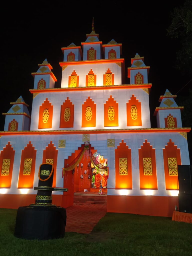 टेल्को में गवर्नर के हाथों हुआ भव्य गणेश पूजा पंडाल का उद्घाटन