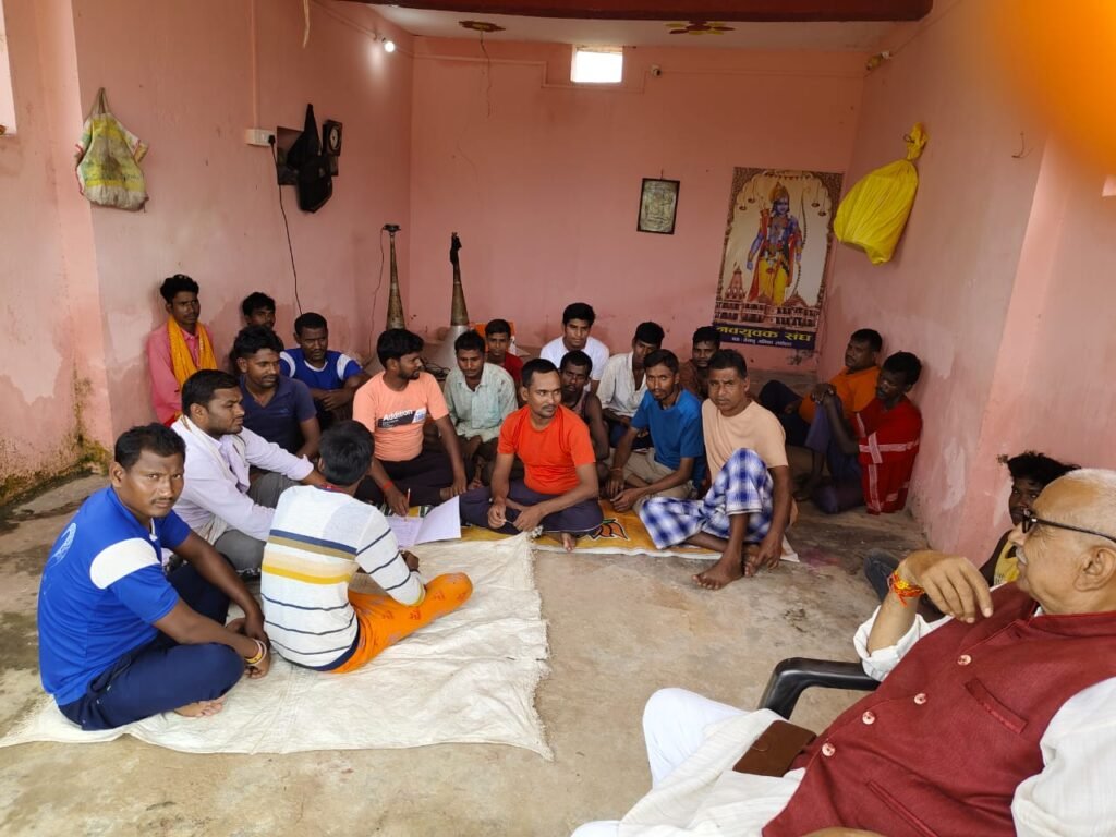 दुर्गा पूजा की तैयारी को लेकर किया गया एक दिवसीय बैठक