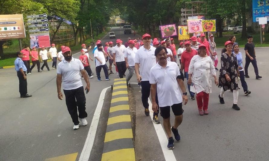 वर्ल्ड हार्ट डे : दिल के लिए दौड़ आयोजित वर्ल्ड हार्ट डे : दिल के लिए दौड़ आयोजित