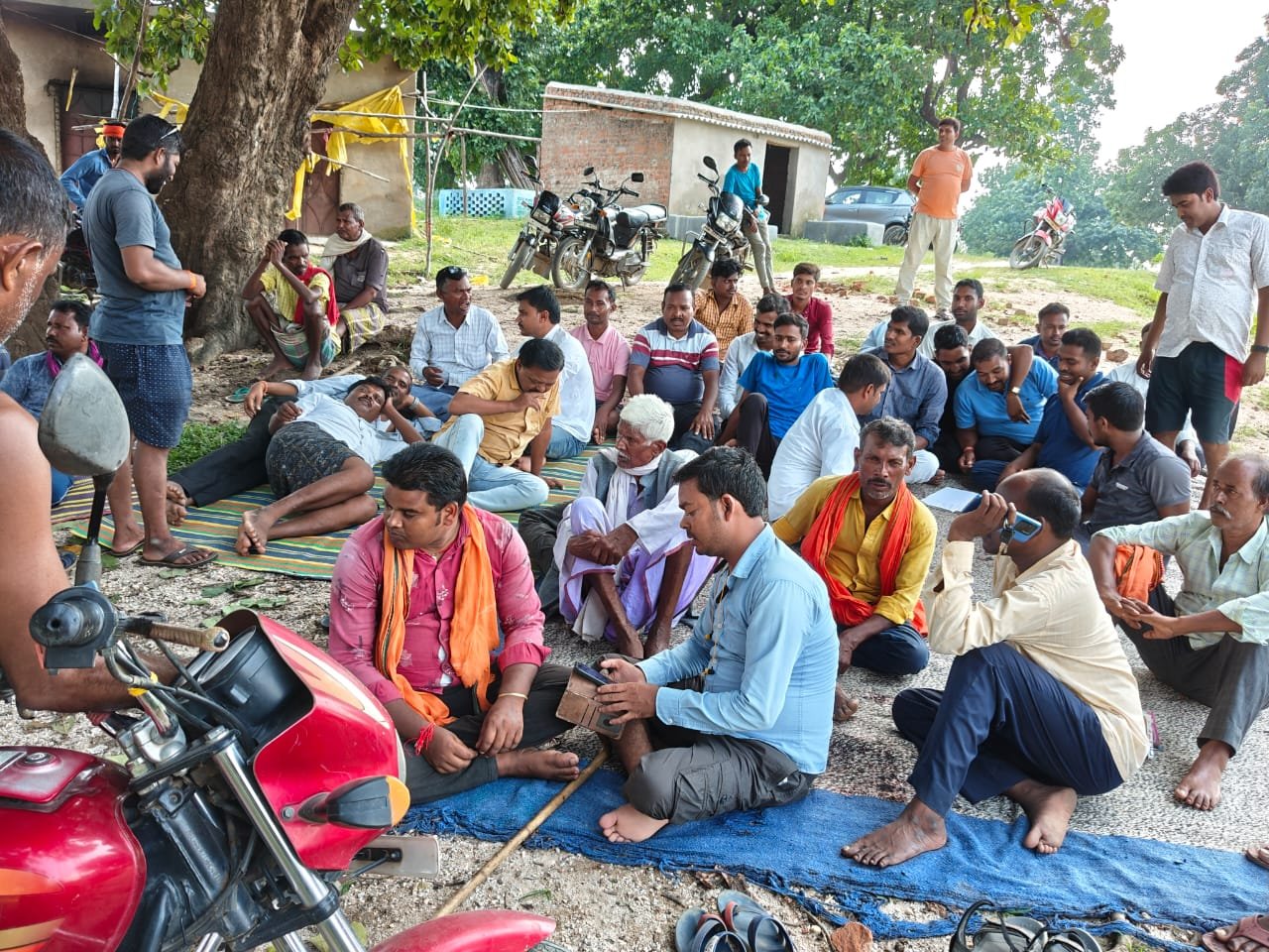 दुर्गा पूजा आयोजन को लेकर किया गया बैठक
