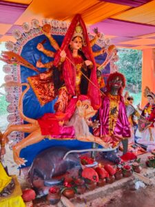 सप्तमी पूजा के बाद मां दुर्गा का खुला पट, श्रद्धालुओं की उमड़ी भीड़