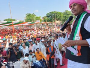 पूर्व मंत्री केएन त्रिपाठी की प्रतिज्ञा यात्रा में उमड़ी जनसैलाब