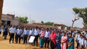 आदर्श ग्रामीण पब्लिक स्कूल टांगर में आओ गांधी को जाने के विषय में किया गया कार्यक्रम का आयोजन