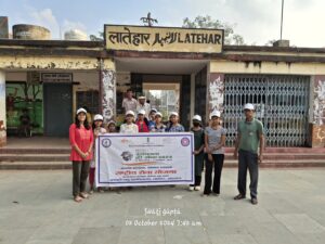 बनवारी साहू महाविद्यालय ने चलाया दो अक्टूबर को स्वच्छता ही सेवा है कार्यक्रम