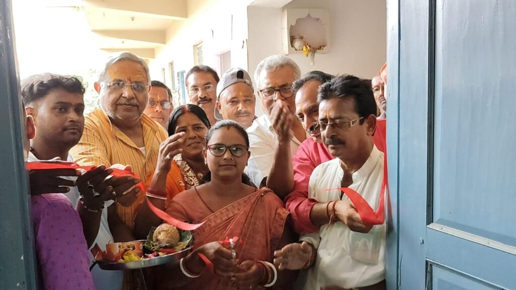घाघरा में भारतीय जनता पार्टी(BJP)कार्यालय का किया गया उद्घाटन