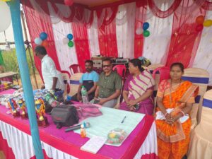 फुटबॉल टूर्नामेंट में डॉ. परमेश्वर भगत का मुख्य अतिथि के रूप में आगमनएक्स