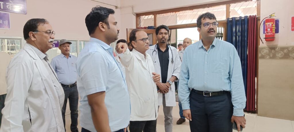 सदर अस्पताल में साफ सफाई पर विशेष ध्यान देने का दिया गया निर्देश:उपायुक्त उत्कर्ष गुप्ता सदर अस्पताल में साफ सफाई पर विशेष ध्यान देने का दिया गया निर्देश:उपायुक्त उत्कर्ष गुप्ता