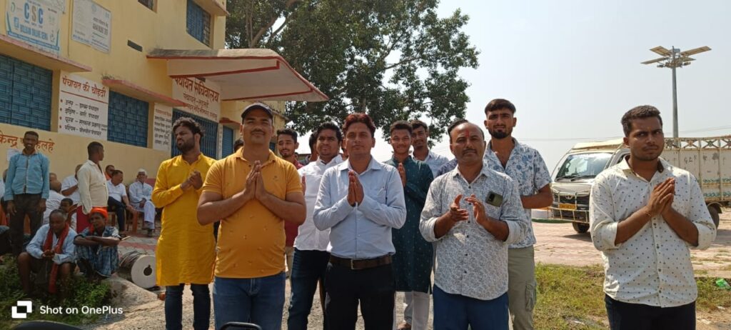 लहलहे मलय नदी के तट पर शिवाला मंदिर जीर्णोदार की रखी गई नीव लहलहे मलय नदी के तट पर शिवाला मंदिर जीर्णोदार की रखी गई नीव