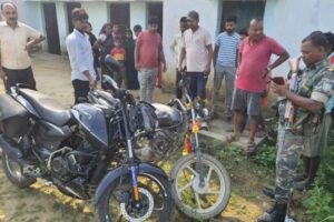 Accident:तेज रफ्तार दो बाइक आमने-सामने की जोरदार टक्कर,एक युवक की मौत,एक घायल