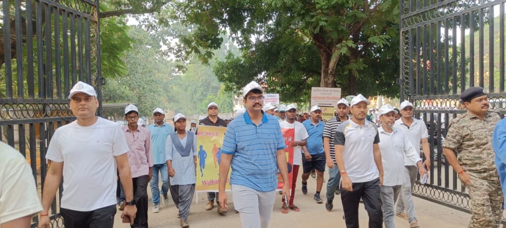 स्वीप मतदाता जागरूकता कार्यक्रम के तहत मतदाताओं को जागरूक करने के लिए वॉकोथन का किया गया आयोजन स्वीप मतदाता जागरूकता कार्यक्रम के तहत मतदाताओं को जागरूक करने के लिए वॉकोथन का किया गया आयोजन