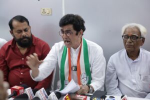 आनंद बिहारी दुबे संग डॉ अजय ने किया संयुक्त प्रेसवार्ता