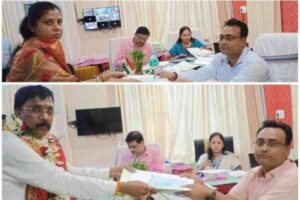 ईचागढ़ विधानसभा से पति -पत्नी दोनों ने नामांकन दाखिल किया