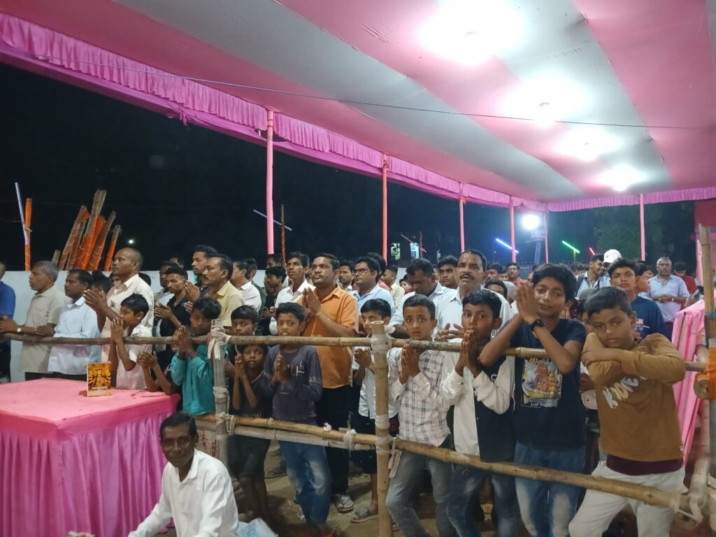 सिंजो शिव मंदिर में सजा माता रानी का दरबार सिंजो शिव मंदिर में सजा माता रानी का दरबार