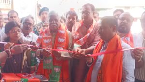 Palamu:सतबरवा में चुनावी सभा को लेकर बीजेपी कार्यालय का किया गया शुभारंभ