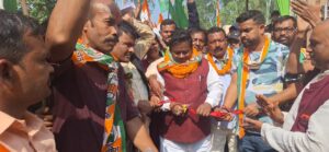 मनिका:कांग्रेस का चुनावी कार्यालय का हुआ उद्घाटन