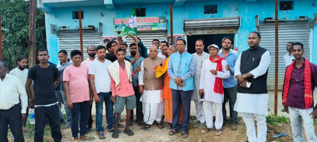 बिहार के मंत्री श्रवण कुमार, राजा पीटर के लिए वोट मांगे बिहार के मंत्री श्रवण कुमार, राजा पीटर के लिए वोट मांगे
