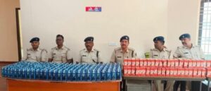 मोडिफाइड स्कॉर्पियो में यूपी से बिहार ले जा रहे थे शराब