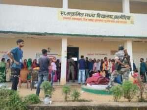 पलामू में हुआ शांति पूर्ण वोटिंग संपन्न,महिलाओं और पुरुषों में काफी उत्साह