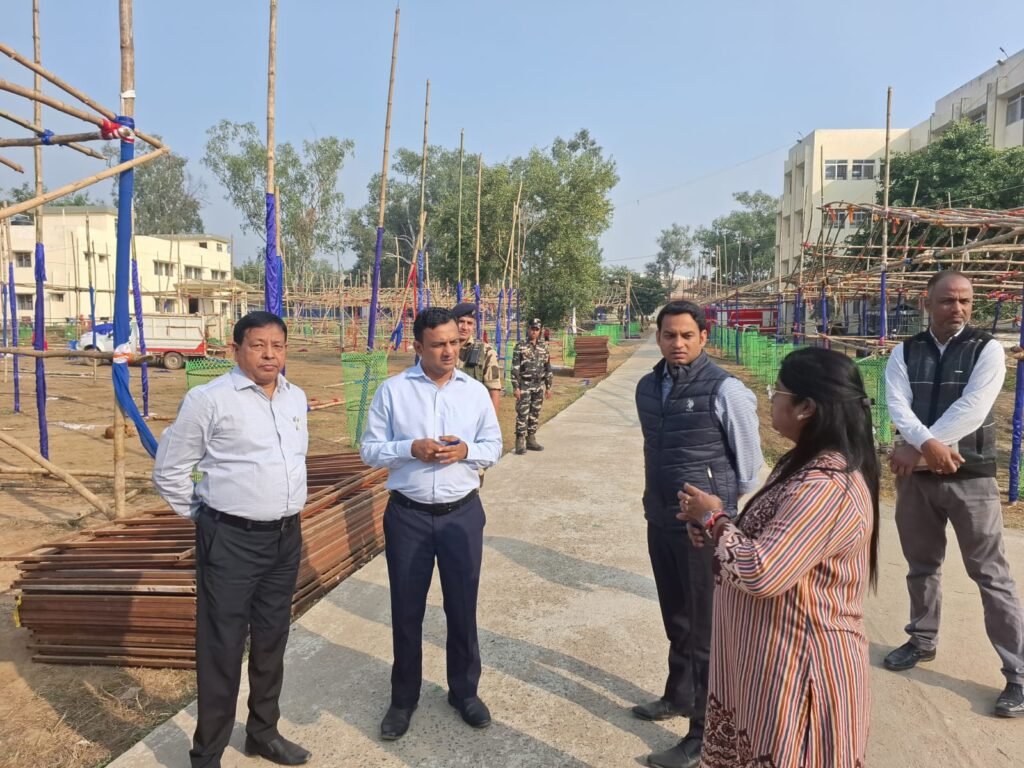 जिला निर्वाचन पदाधिकारी ने मतगणना केंद्र का किया निरीक्षण जिला निर्वाचन पदाधिकारी ने मतगणना केंद्र का किया निरीक्षण