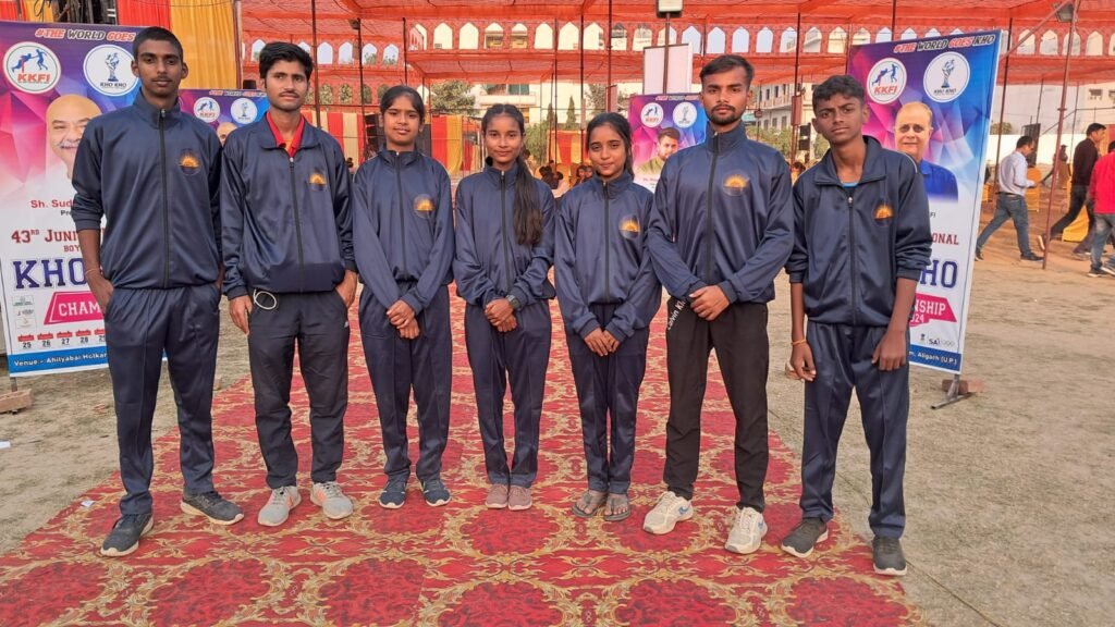 अलीगढ़ में आयोजित जूनियर नेशनल खो- खो में मुंगेर के पांच खिलाड़ियों का हुआ सलेक्शन
