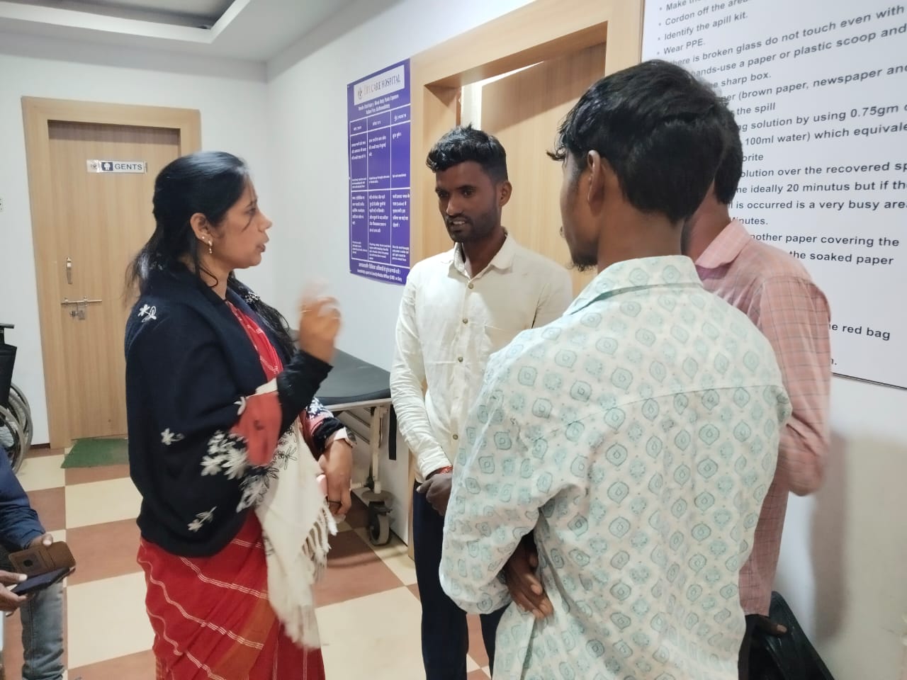 सड़क दुर्घटना में घायल लोगों के इलाज में कोई कमी नहीं होनी चाहिए:अनीता देवी