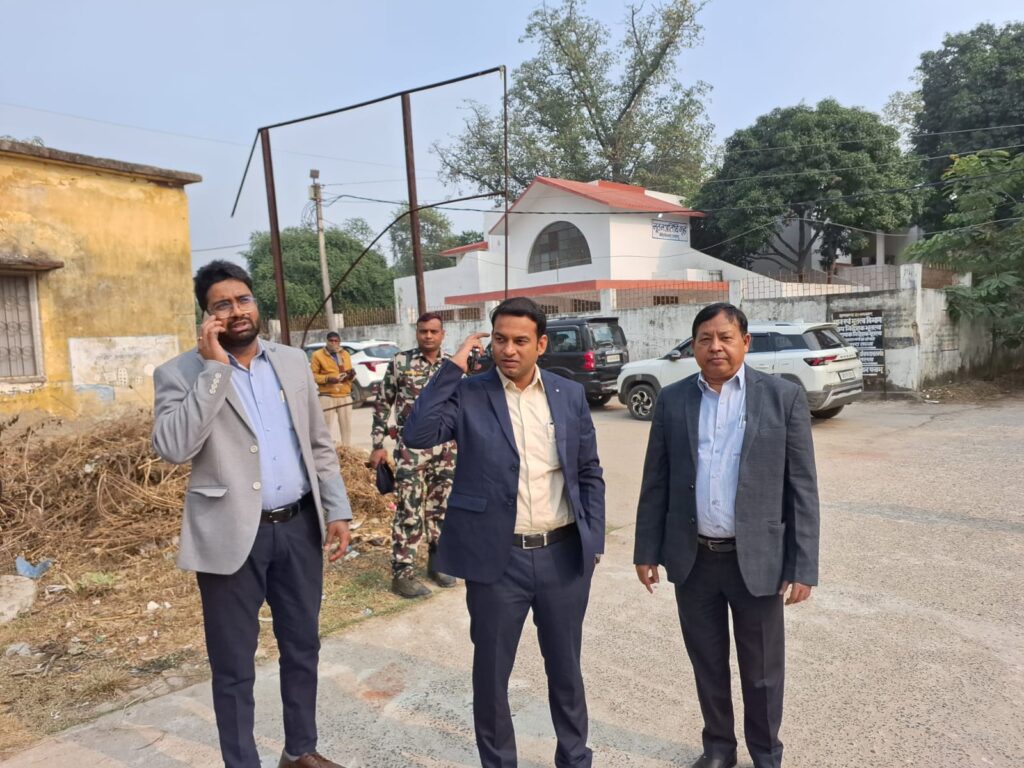आरपी सिंहा क्लिनिक के सामने खाली पड़े जमीन पर बनेगा इनडोर स्टेडियम,डीपीआर तैयार