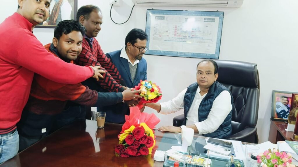 झारखंड प्राइवेट स्कूल वेलफेयर एसोसिएशन के एक प्रतिनिधि मंडल मिले मंत्री डॉक्टर इरफान और विधायक निशात आलम से। झारखंड प्राइवेट स्कूल वेलफेयर एसोसिएशन के एक प्रतिनिधि मंडल मिले मंत्री डॉक्टर इरफान और विधायक निशात आलम से।