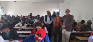 नीलाम्बर-पीताम्बर विश्वविद्यालय की उड़नदस्ता टीम ने सेमेस्टर 5 की परीक्षा का किया औचक निरीक्षण
